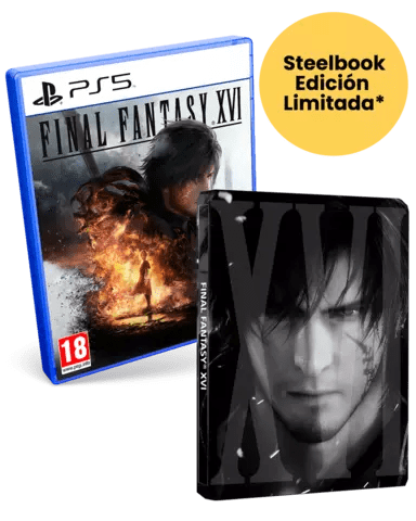 Videojuego PS5 Final Fantasy XVI con Steelbook Limitada por 54,95€