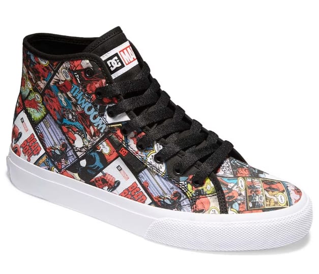 Tenis DC Shoes Deadpool a $1,000 en Liverpool