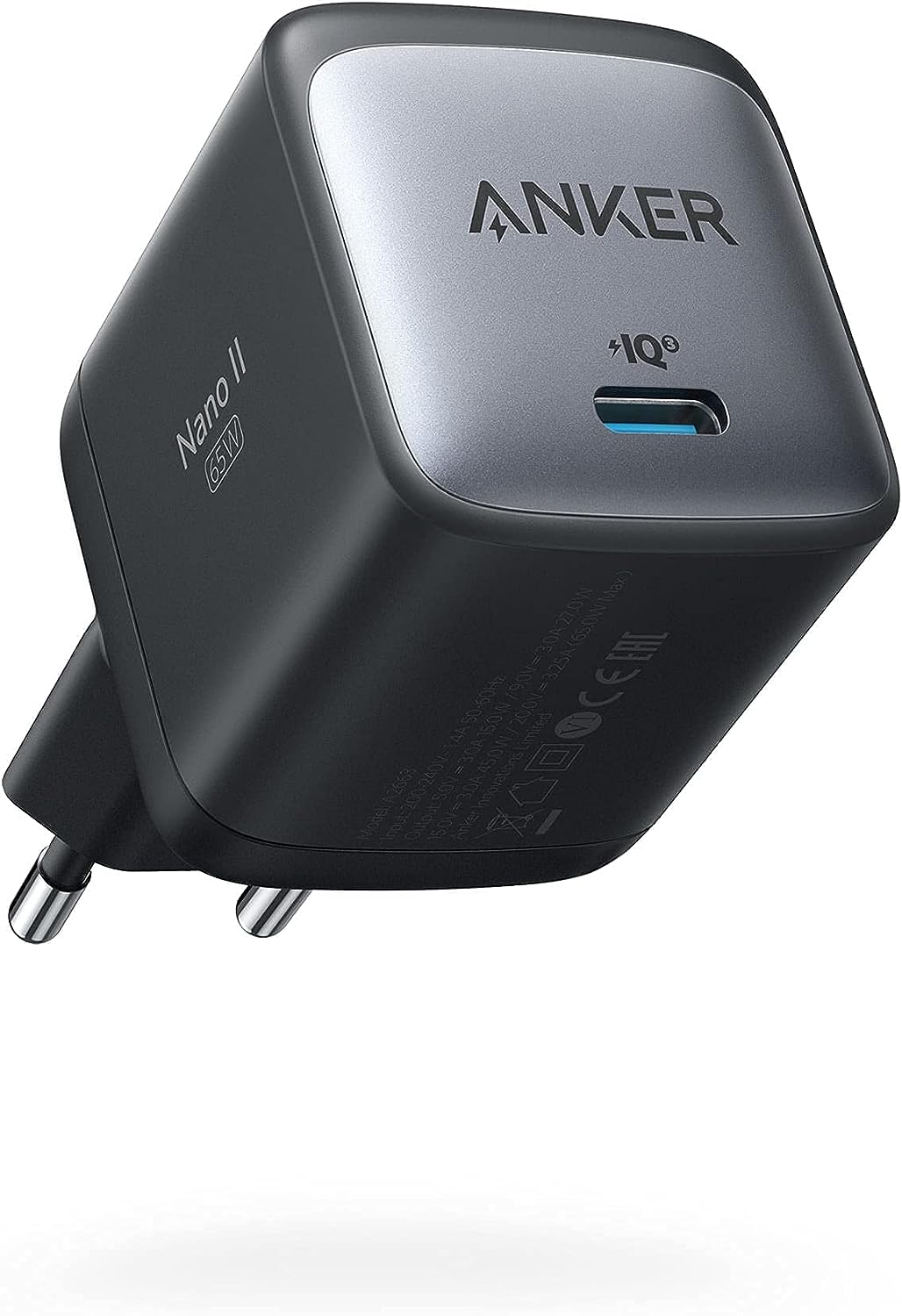 Anker PowerPort Nano II USB-C Zwart voor €25,49 bij Amazon
