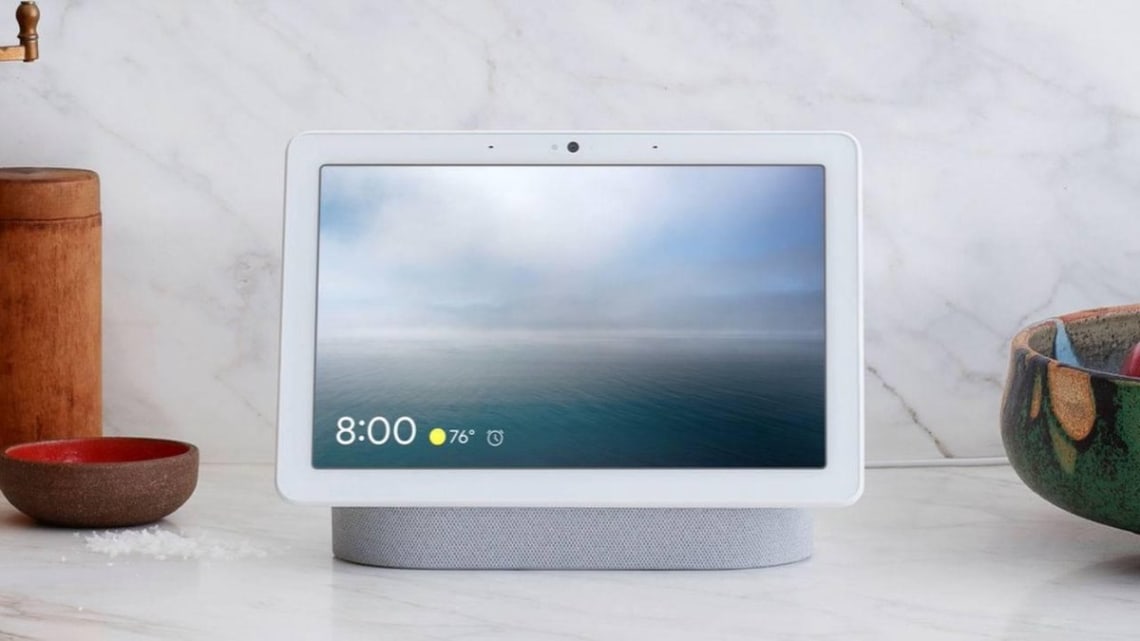 Google Nest Hub Max Smart Speaker met scherm voor €183,20 bij Fnac