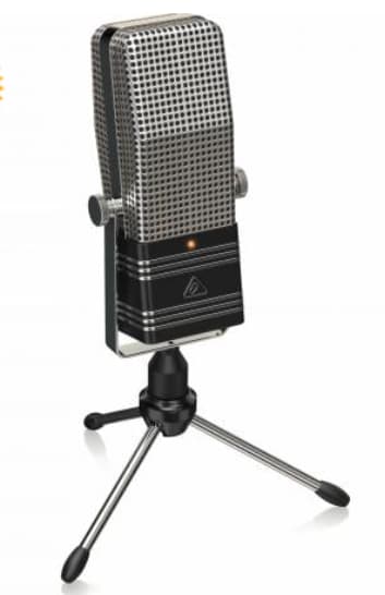 bossen Indiener tegenkomen Behringer BV44 Vintage Broadcast USB Microfoon voor €21,30 bij Bax Shop