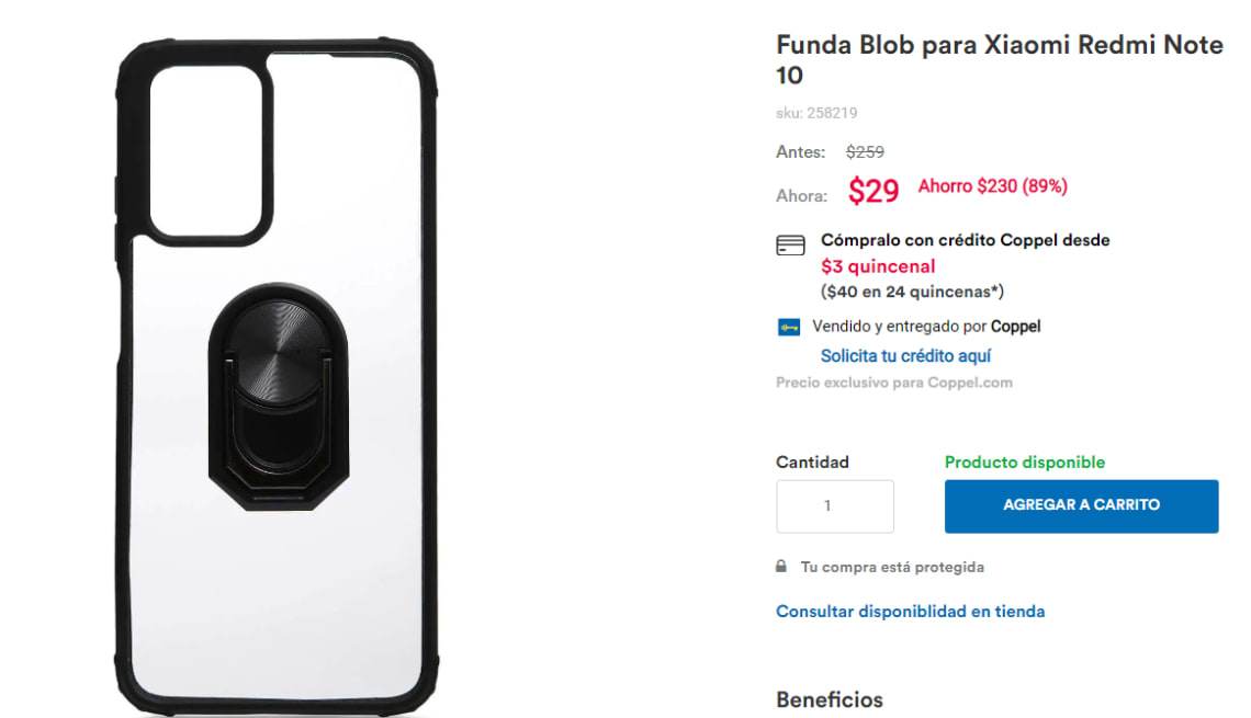 Funda Blob para Xiaomi Redmi Note 12