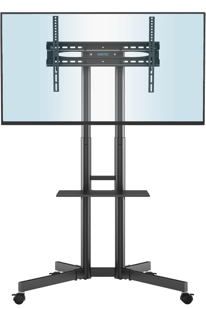 BONTEC Soporte TV Ruedas para Pantallas de 32-85 Plasma/LCD/LED