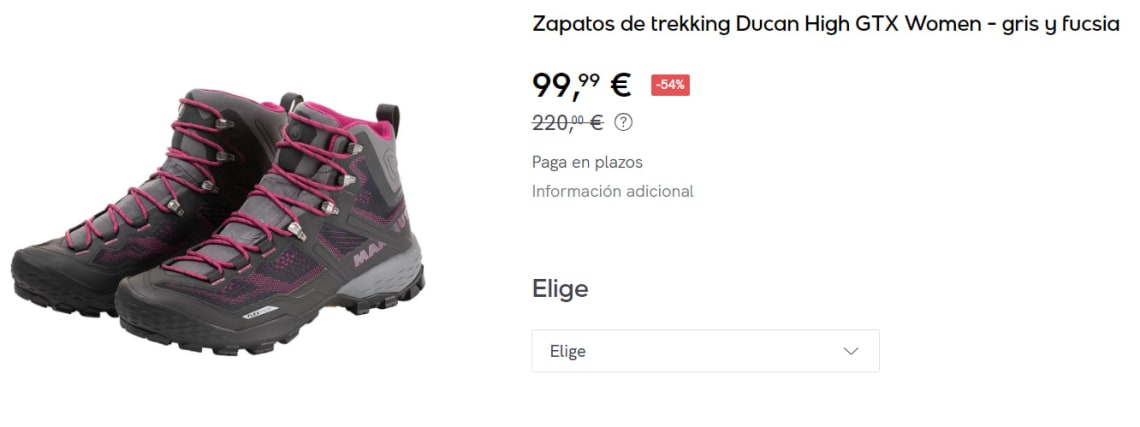 Mammut Ducan High GTX Women - Botas de trekking - Mujer