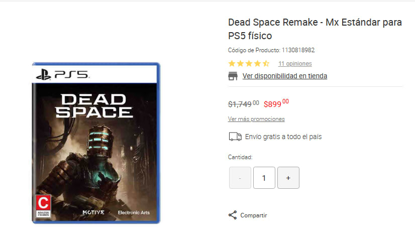 Dead Space Remake - Mx Ps5