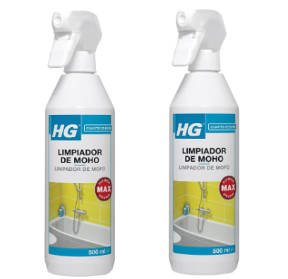 Pack 2 HG Limpiador de Moho para Interiores o Exteriores de 500ml por 10.42€