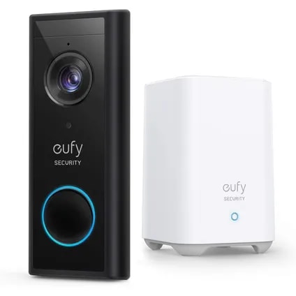 Eufy S220 2K Draadloze Video Deurbelset Inclusief Homebase 2 voor €129 bij Praxis