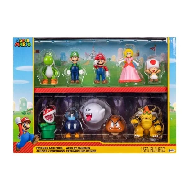 Comprar Figuras Mario Bros Nintendo, set -10 uds/2.5 pulgadas