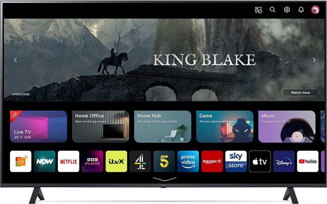 LG 65UR78006LK 65" | Ultra HD 4K LED Smart TV voor €399 bij Boxer