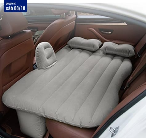 La esperada cama hinchable para coche de ALDI, a la venta por solo 24,99  euros 