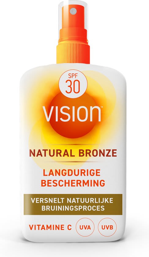 Vision Natural Bronze - Zonnebrand spray 30 en 50 SPF voor €7,99 bij Kruidvat
