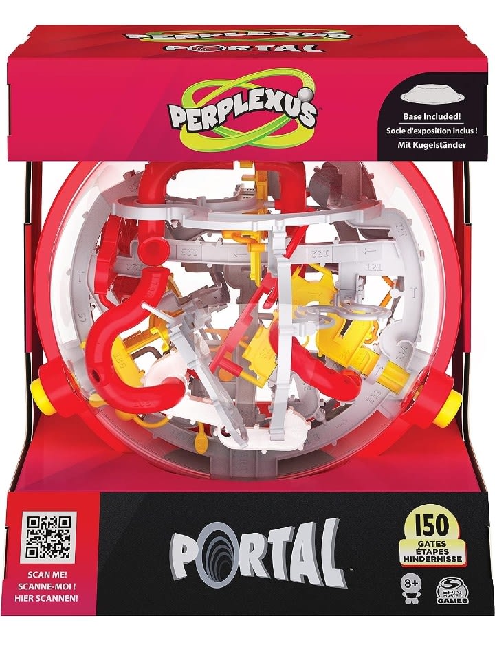 Perplexus - ROMPECABEZAS PORTAL - Bola Laberinto 3D con 150 Obstáculos -  6064756 - Juguetes Niños 8 años +