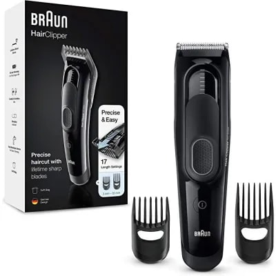 Máquina Cortar Pelo Profesional Braun HC 5050 con 17 Ajustes de Longitud por 20.36€
