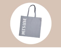 Regalo de bolsa con estampado vertical "Pet's Love por compras de +59€