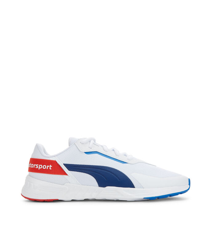 TENIS PUMA HOMBRE BMW MMS TIBURION BLANCO AZUL ROJO PUMA