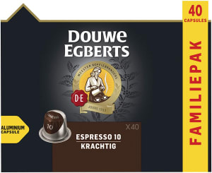Kosmisch Hymne Communicatie netwerk Douwe Egberts Koffiecups Espresso Krachtig Voordeelverpakking 200 Capsules  voor €22,40 bij Amazon