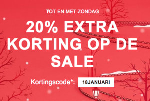 Kortingscode Zalando voor 20% korting op de sale