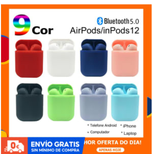 Auriculares Inalámbricos I12 Bluetooth 5,0 con Ofertas en Carrefour