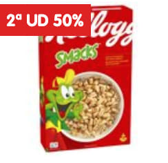 50% descuento 2ª de cereales Kelloggs en DIA
