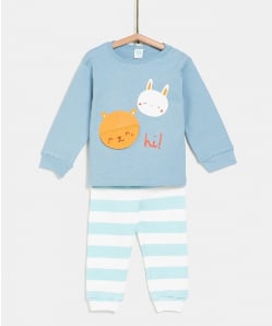 Pijama dos piezas manga larga de Niño TEX