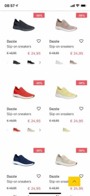 Dazzle sneakers torfs top