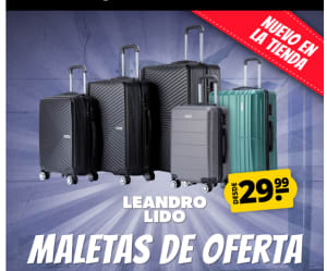 Maletas Leandro lido 29,99€