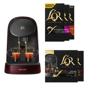 Cafetera L'Or Barista + 50 cápsulas por solo 44,90€ en Miravia