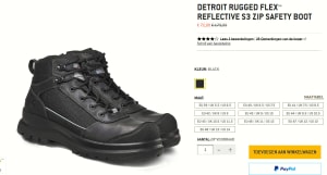 Carhartt High Vis 3M Werklaarzen S3 voor €72 bij Carhartt
