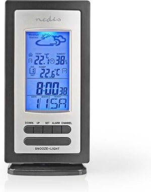 Surichinmoi Duur In de genade van Nedis Weerstation met Alarm- Hygrometer met Buitensensor voor €17,49 bij  Bol.com