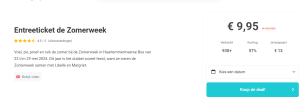 Tickets Libelle zomerweek 2024 voor €9,95 via Tripper