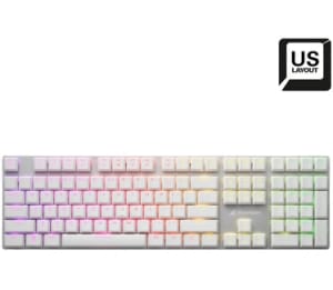Sharkoon PureWriter RGB Kailh Red (Qwerty US) Wit voor €34,99 bij Alternate