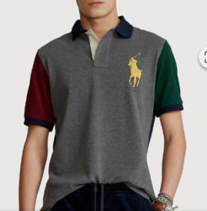 Playera Polo Ralph Lauren para Hombre por $1,912 El Palacio de