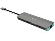 i-tec USB-C Metal Nano Docking Station 4K HDMI LAN + Power Delivery 100W voor €39,29 bij Amazon