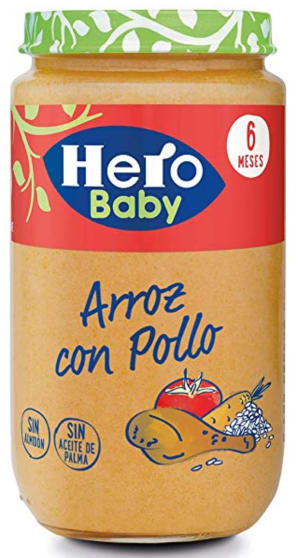 Pack de 6 Potitos Hero Baby por solo 5,88 €