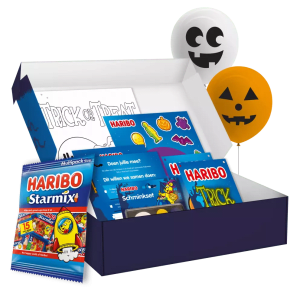 Gratis Haribo Halloweenbox aan te vragen