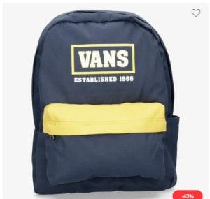 Mochila Vans OLd por 19.99€ en Sprinter