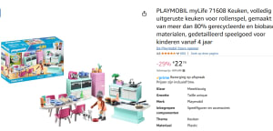 PLAYMOBIL My Life Keuken met eethoek voor €22,74 bij Amazon
