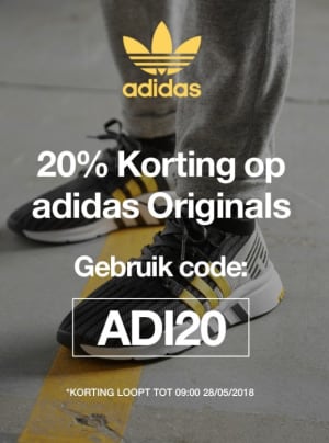 Medisch wangedrag Redding Omgekeerd 20% extra korting op alle Adidas Originals