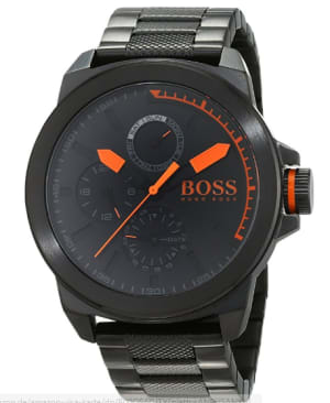 Hugo Boss New York quartz heren horloge 1513157 voor €150,39