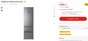 Worten 15% EXTRA en frigoríficos Haier y Candy