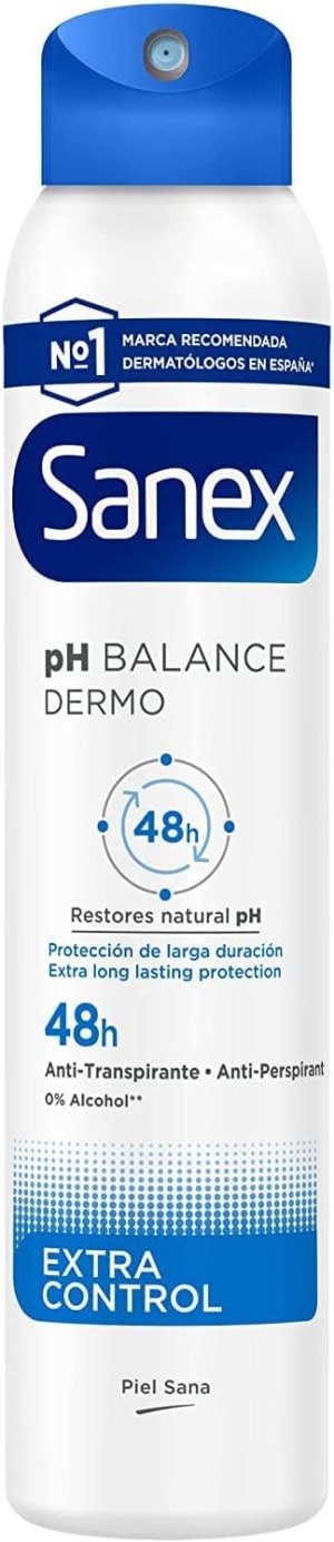 Sanex Dermo Extra Control deodorant spray 200ml (6 stuks | EUR 0,54 per stuk)