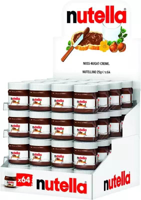 Nutella Mini 25g con 64 unidades