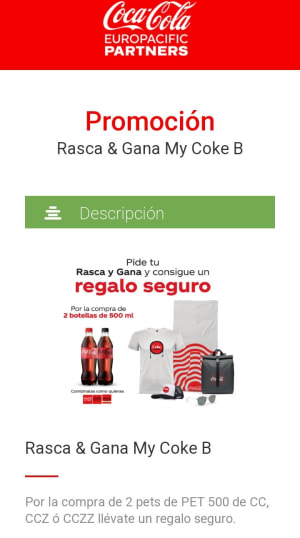 Regalo seguro con Coca-Cola.