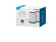Orbi Tri-Band WiFi 6-mesh-systeem, 6 Gbps, router + 1 satelliet voor €369 bij Ibood