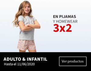 Conveniente viva Previsión 3x2 en pijamas para niños en Carrefour