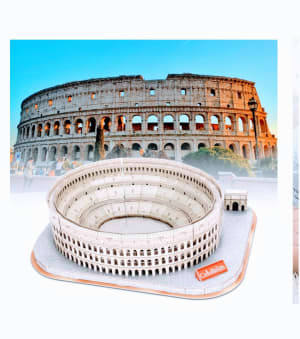 palanca radiador gato CubicFun National Geographic Puzzle 3D El Coliseo Romano por 16,99€