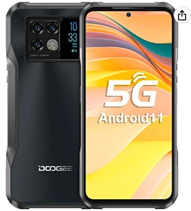 Móvil DOOGEE V20 Antigolpes 5G 8GB+256GB por 319.99€