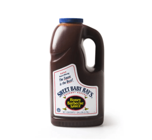1 Gallon Bbq saus Sweet Baby Ray's Honey voor €12,99 bij VuurenRook