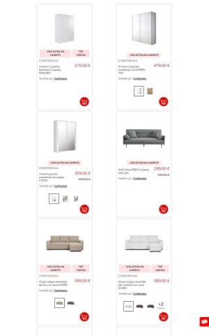 -20% de Descuento Extra en Conforama.