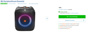 JBL Partybox Encore Essential voor €179 bij Coolblue